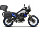 Kompletní sada černých hliníkových kufrů SHAD TERRA BLACK , 48L topcase   36L/47L boční kufry, včetně montážní sady a plotny SHAD YAMAHA Tenere 700 XTZ690