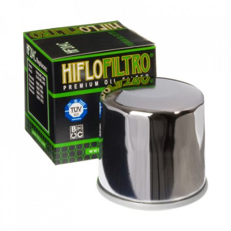 Olejový filtr HIFLOFILTRO chrom pro PIAGGIO/VESPA PK 50