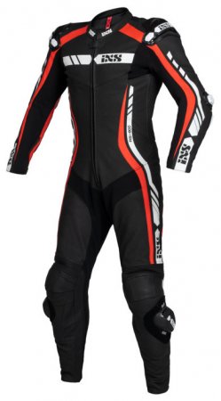 1pc sport suit iXS X70617 RS-800 1.0 černo-červeno-bílá 110H