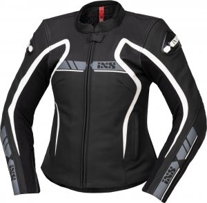 Dámská sportovní bunda iXS RS-600 1.0 černo-šedo-bílá 36D